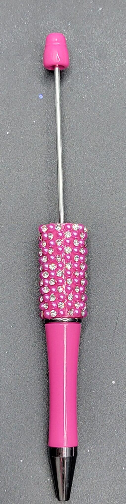 HOT PINK  - Pearl/Rhinestone Pen