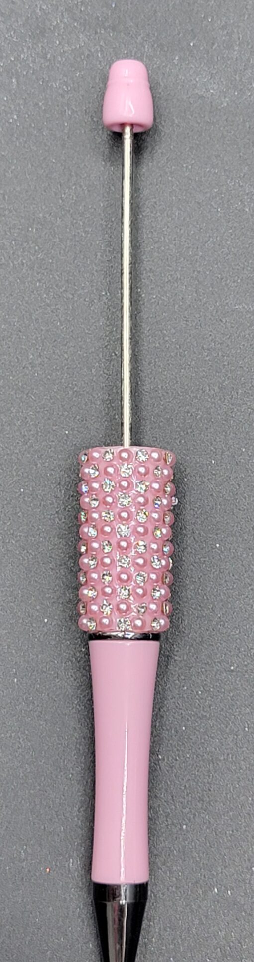 LIGHT PINK  - Pearl/Rhinestone Pen