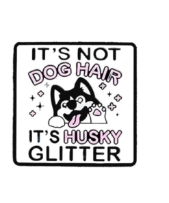 Husky Glitter - Focal