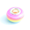 Rainbow Stripe  - Large Hole Bead