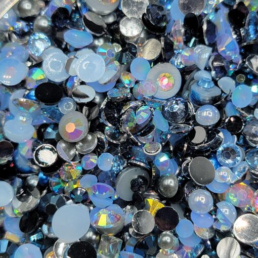 Denim n' Diamonds  - Resin Mix