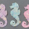 Seahorse Trio cabochon (3pc)
