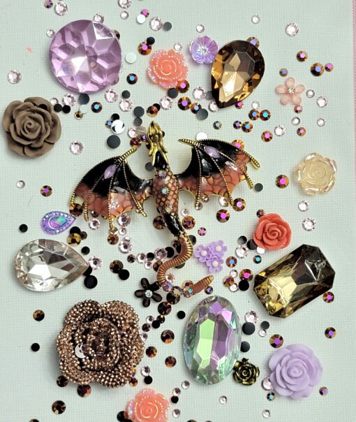 DEP 9 - BLK/CORAL/LAVENDER DRAGON