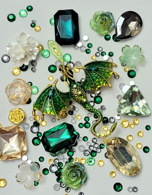 DEP 8 - GREEN/GOLD DRAGON