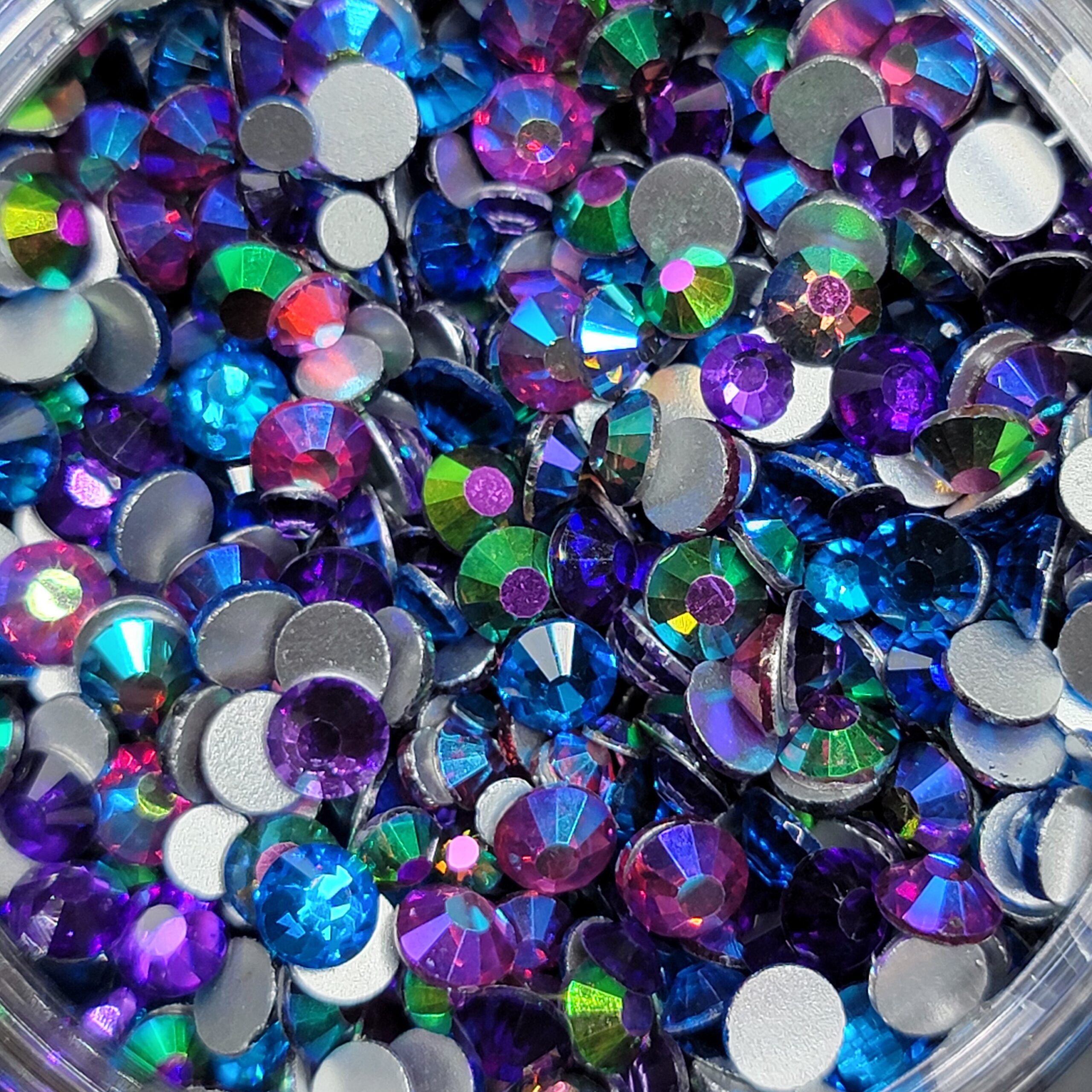 Rainbow Niobium (glass mix)