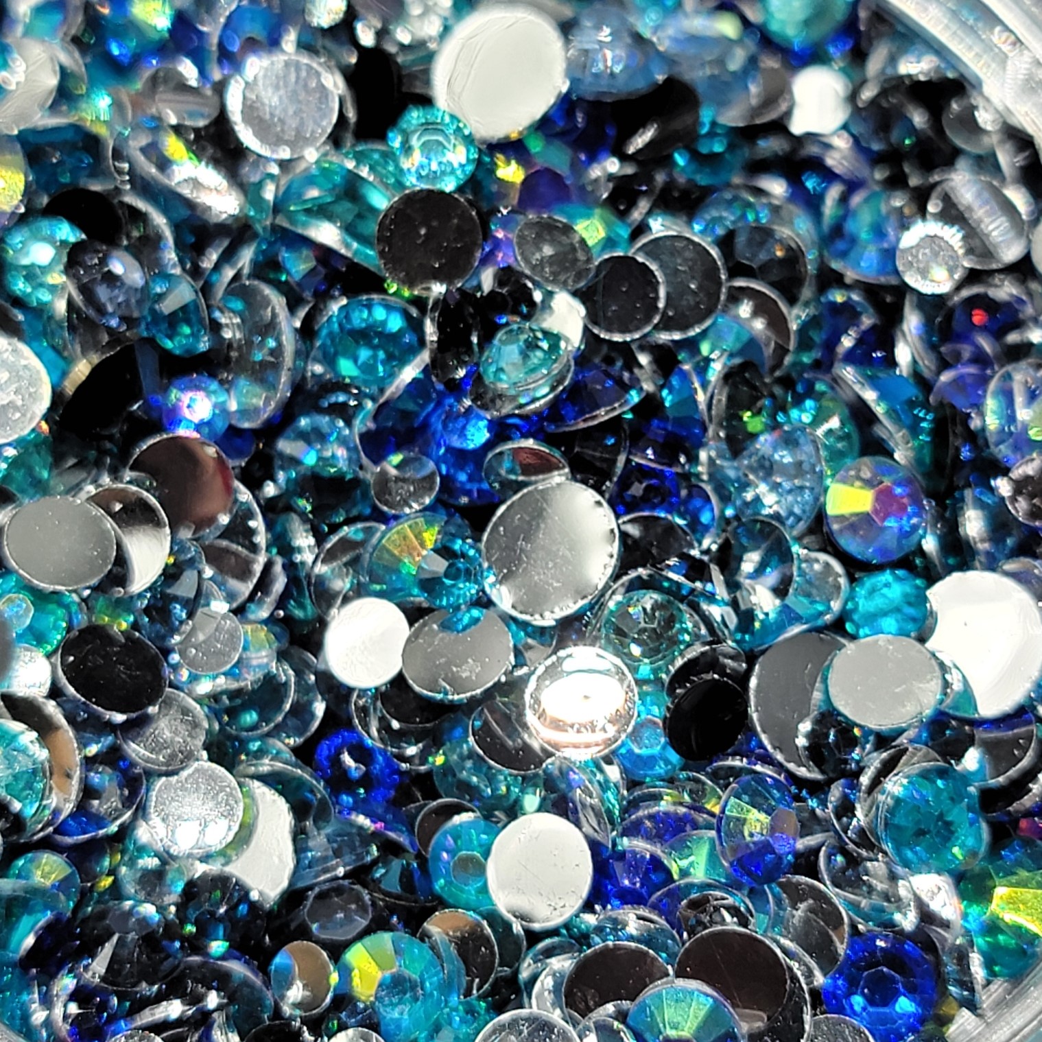 Rainy Day Blues (resin mix)