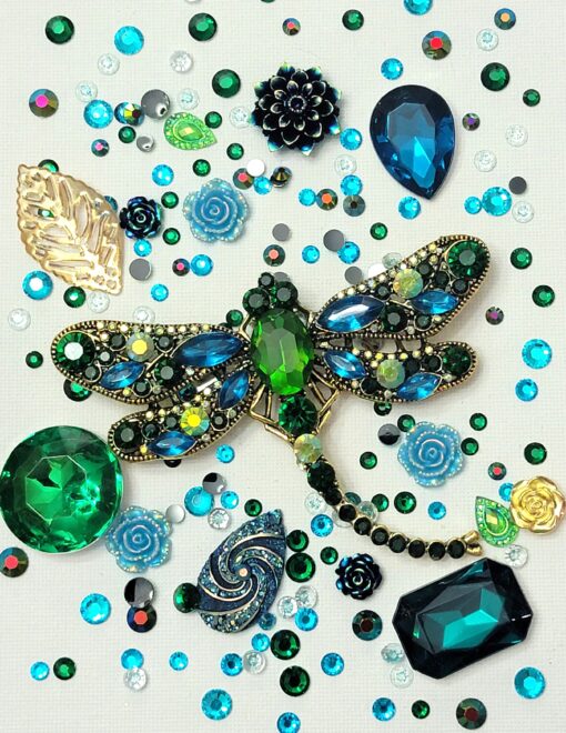 DEP 20- Blue/Green Dragonfly