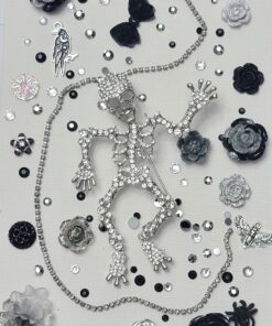DEP64 - Dancing Skeleton (silver)