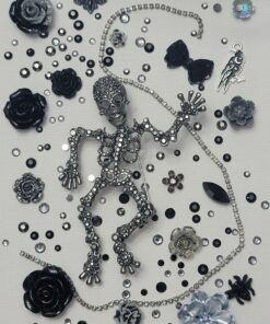 DEP63 - Dancing Skeleton (gunmetal)