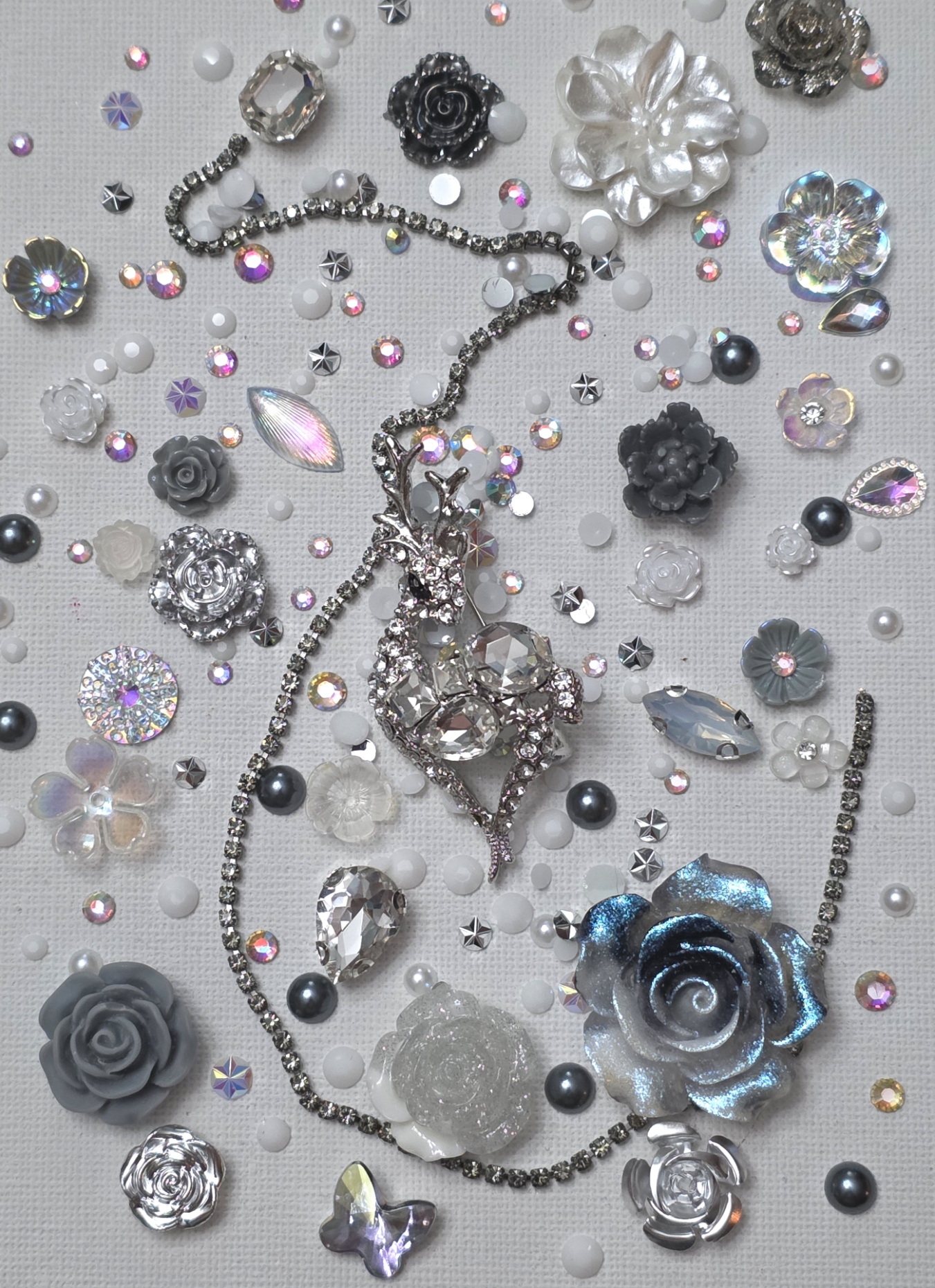 DEP91 - Crystal Reindeer