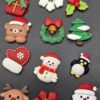 Flatback Christmas Charms (12pc)