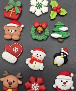Flatback Christmas Charms (12pc)