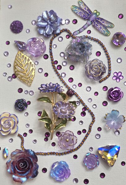 DEP112 - Double Daisy LAVENDER